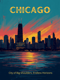 The City of Chicago Paint and Art - SARA CATTERY PARADISE LLC