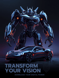 Transformer Art - SARA CATTERY PARADISE LLC